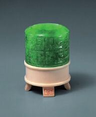 清翠回紋扳指 清