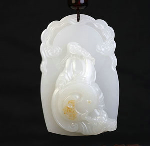 點擊圖片可在新窗口打開 品賞和田玉中所蘊含的“五德”