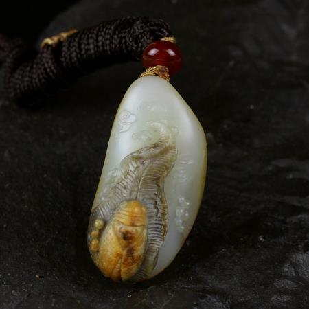 和田玉的俏色之美