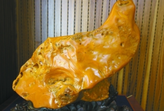 紫金玉原石《丹鳳朝陽》，甘志強收藏